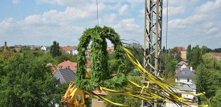 Richtfest am Schloßpark Schönhausen