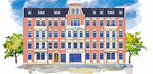 Halle: Im Zeichen des Löwen