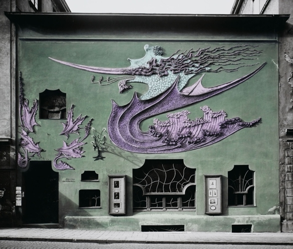 Fassade des Fotoateliers Elvira, ca. 1920