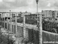 Provisiorische Mauer in der Sebastianstraße in Berlin-Kreuzberg