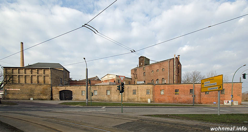 Brauerei am Brauhausberg Potsdam Ostseite Gesamtansicht 2013