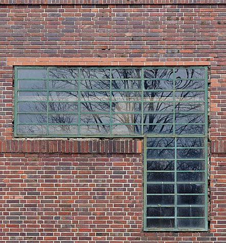 Brauerei am Brauhausberg Potsdam Westfassade Fensterdetail 2013