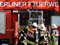 Feuerwehreinsatz am Haus Cumberland