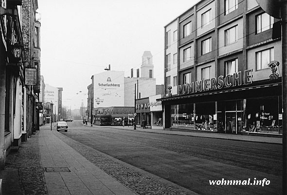 Breite Straße Ecke Charlottenstraße Spandau 1957