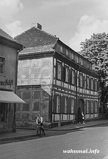 Fachwerkhaus in der Jüdenstraße in Spandau 1957