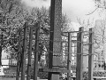 Kriegsgefanenen-Mahnmal am Münsinger Platz in Spandau 1957