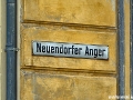 Straßenschild am Neuendorfer Anger