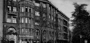 Die "Pension am Steinplatz" - Aufnahme aus den späten 1920ern.