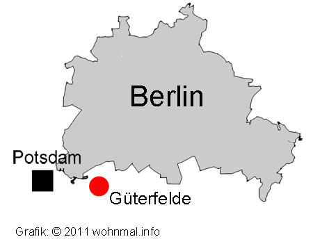 Grafik Lage Güterfelde