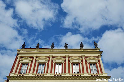 Fassade Hiller-Brandtsche Häuser in Potsdam