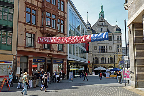 Die herrliche Hallenser Altstadtstadt wird immer beliebter. (SH)