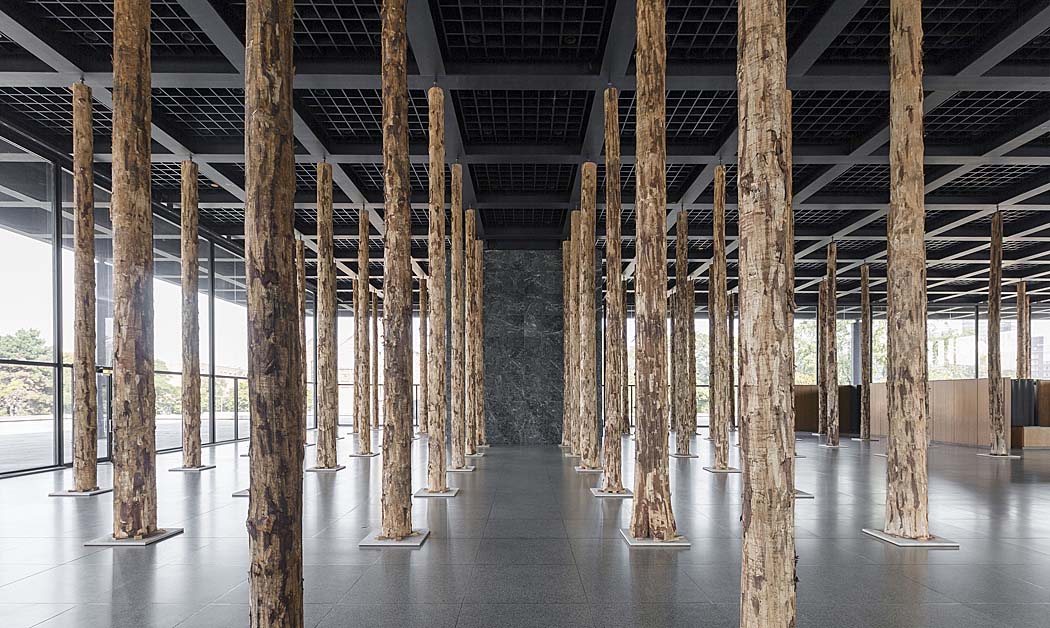 David Chipperfield: Sticks and Stones, eine Intervention. Installationsansicht. Foto: David von Becker David Chipperfield: